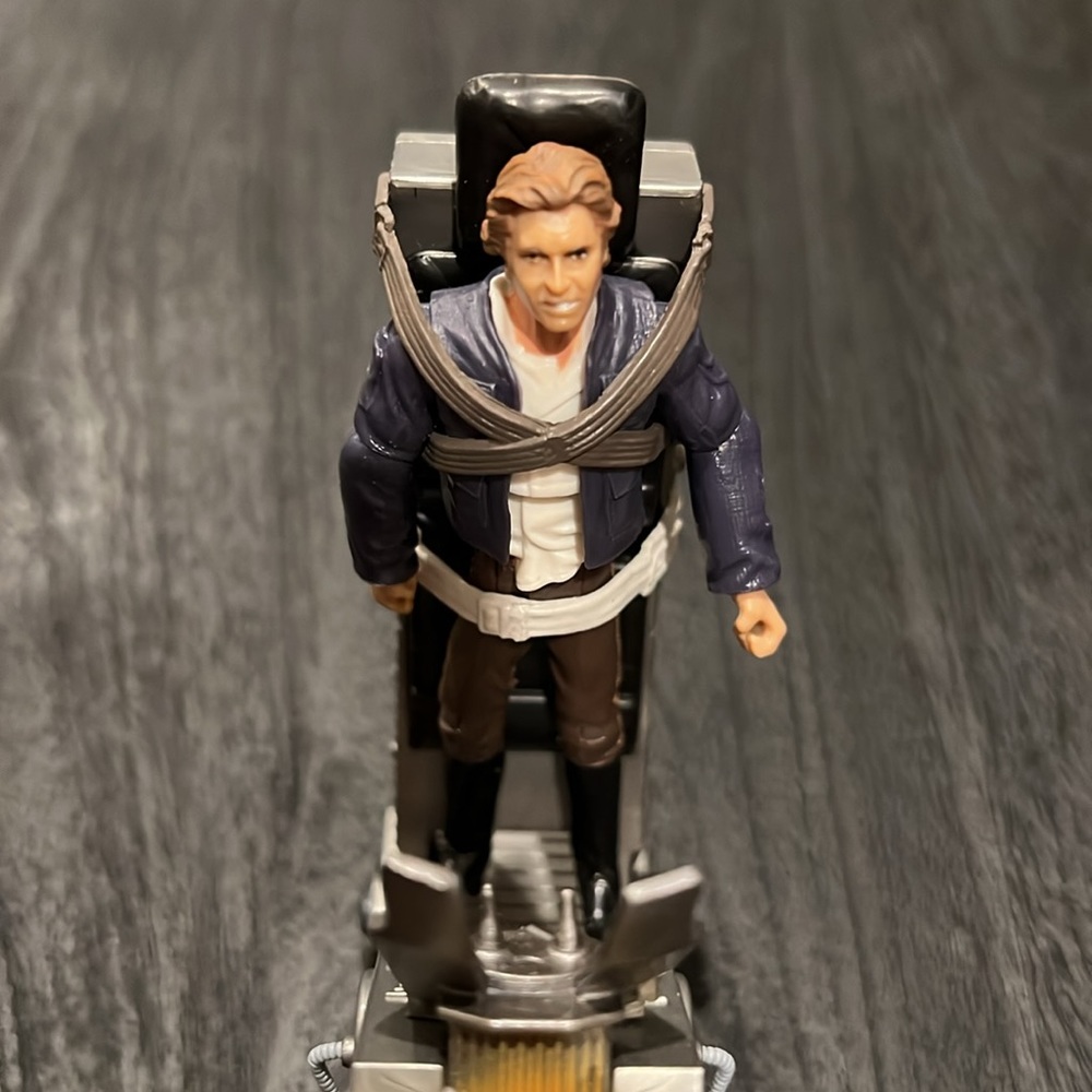 Star Wars Hasbro Loose Action Figure of Han Solo w/Torture Rack - Picture 10 of 11